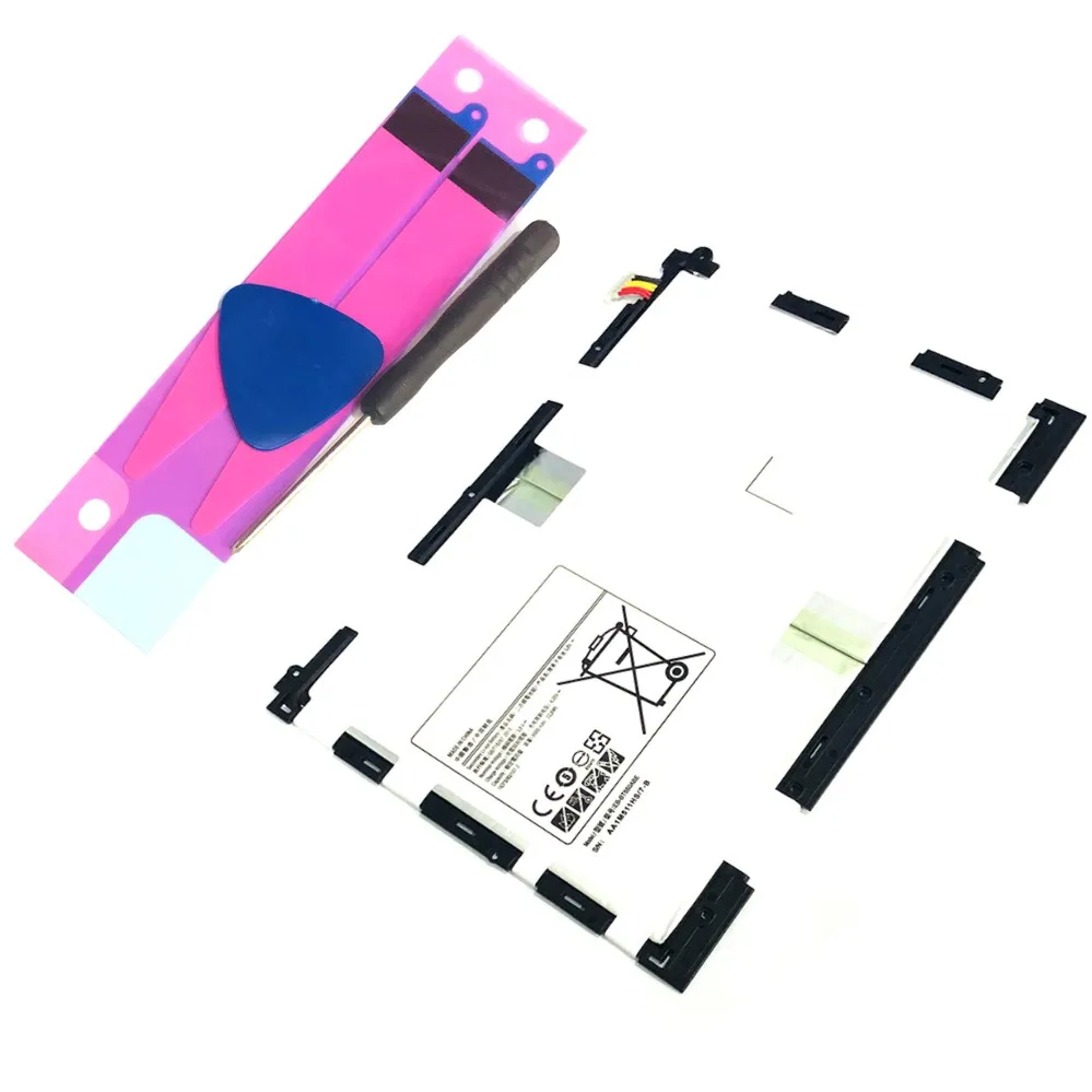 Аккумулятор хорошего качества AAA 6000mAh BT550ABE для samsung Galaxy Tab A 9,7 SM-T550 T550 T555 T550X P550 P555 P550C с инструментами