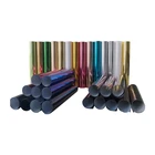 Бесплатная доставка, оптовая продажа, 1 лист, 10x40 дюймов (25 см x 100 см), термотрансферный виниловый рулон с металлическим блеском, камуфляжные листы для нанесения термоклея на пленку, футболка HTV