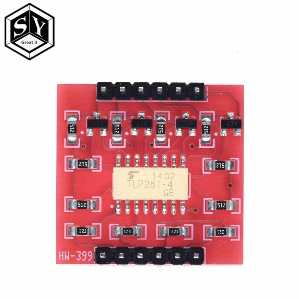 TLP281 4 CH 4-канальный опто-изолятор IC модуль для Arduino Плата расширения высокий и