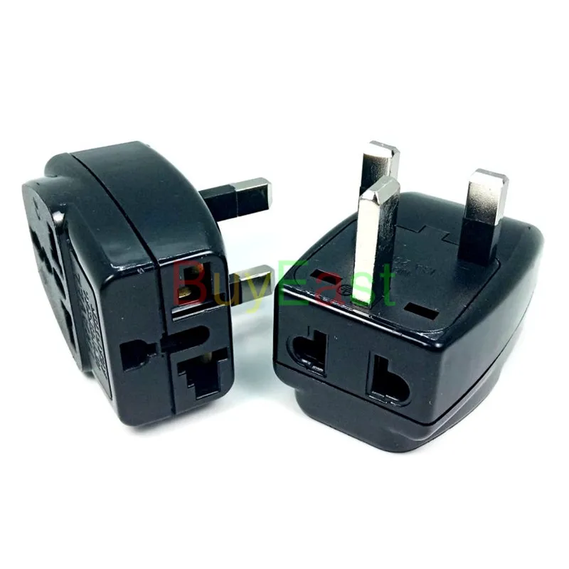 (1 шт.) адаптер для путешествий в Великобританию/Ирландию/Сингапур Тип G 3 ходовой