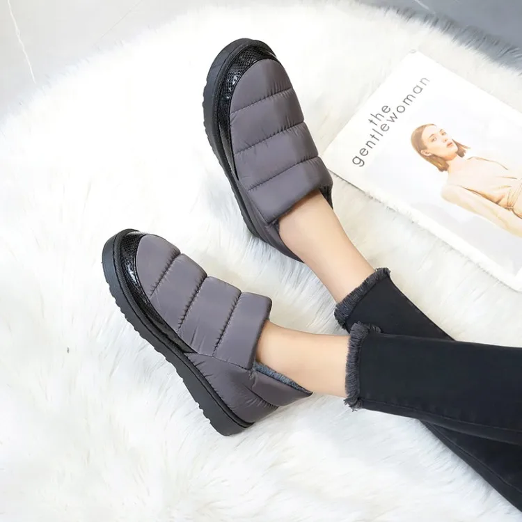 2019 женские зимние ботинки Botas Femininas Водонепроницаемые теплые ботильоны на