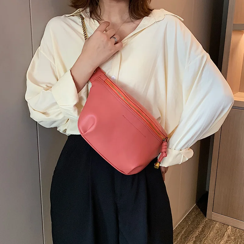 Youda оригинальный сплошной цвет нагрудная сумка большой емкости Женские Карманы