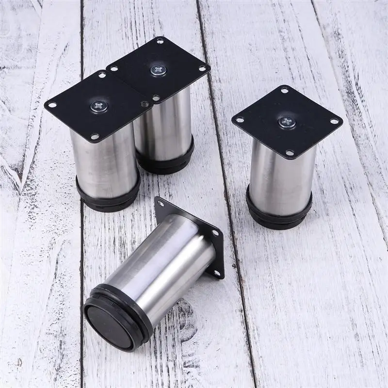 4 шт. регулируемые ножки для мебели из нержавеющей стали | Обустройство дома