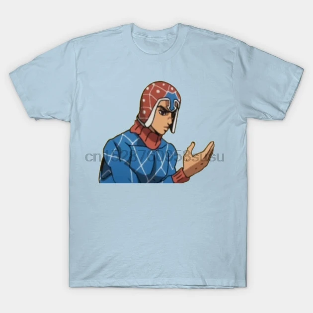 Для мужчин футболка с короткими рукавами и Mista вопросы сложности реальности Jojos