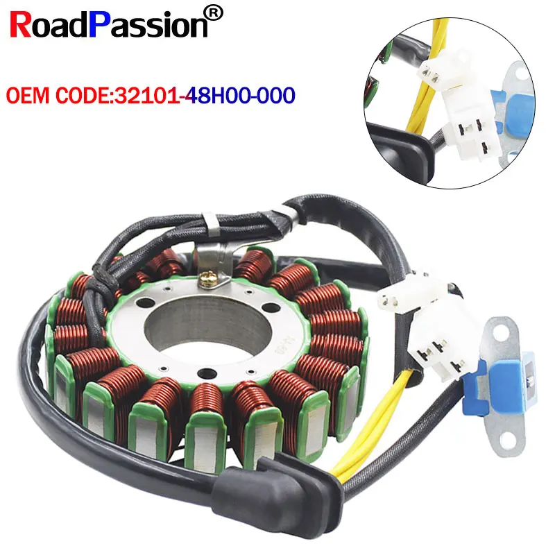 Road Passion Motorcycle Ignitor / Stator Coil For SUZUKI GW250 Inazuma Magneto GSXR250 GSX-R250 32101-48H00-000