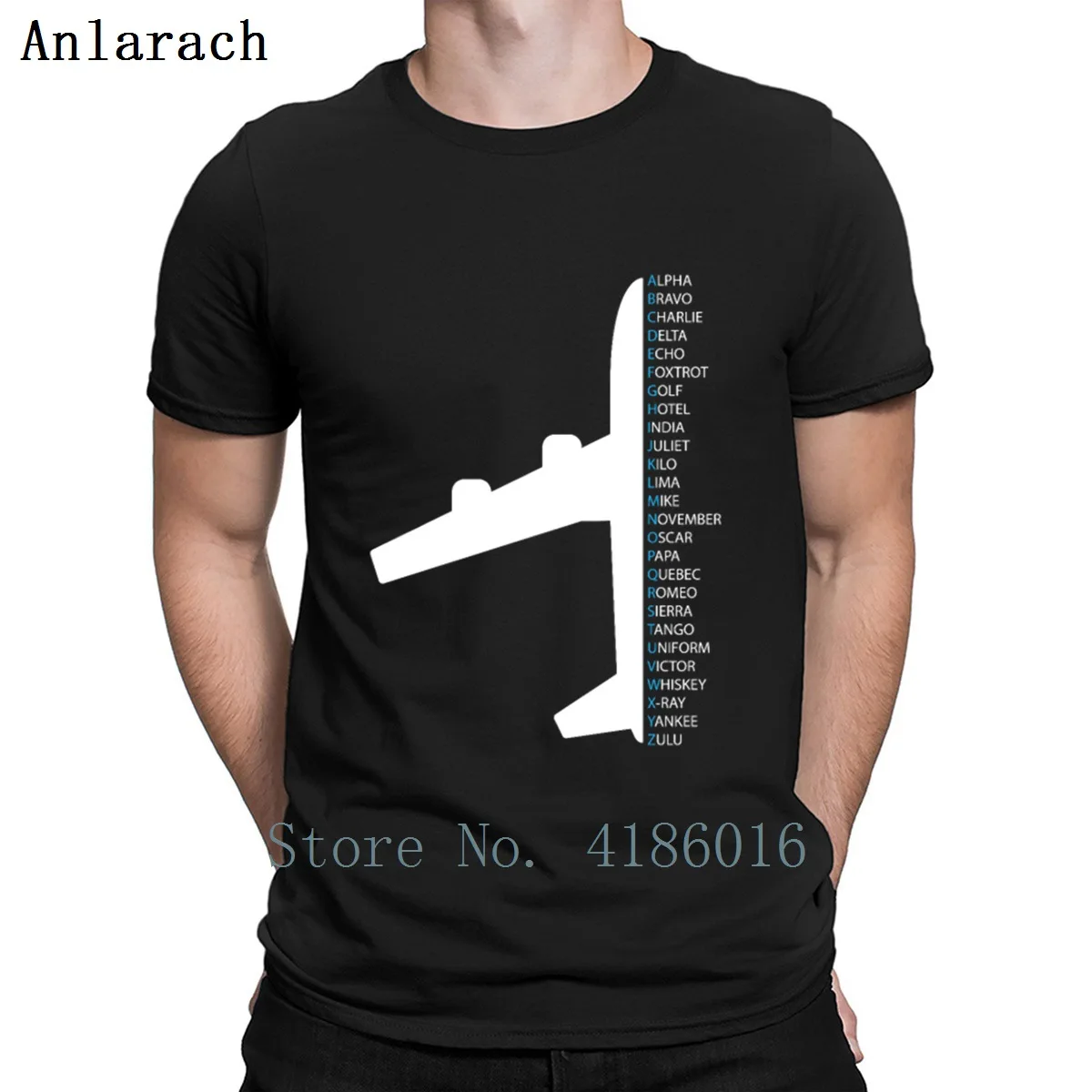 Футболка с надписью Phonetic Pilot Air Traffic Controller персонализированная Новая модная