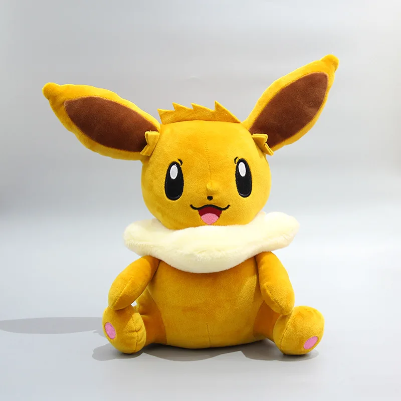 Eevee мягкая игрушка милая лиса эльф плюшевая кукла перевернутое яйцо Веселые