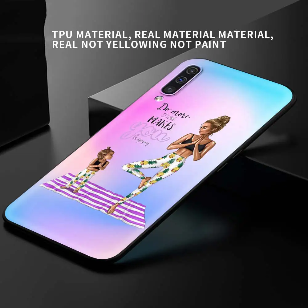 

Woman Fashion girl Super Mom Cellphone Case For Samsung A70 A80 A90 Cover for Galaxy A20 A20E A30 A10E A40 A50 A50S A10 Funda