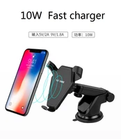 10w fast charger for huawei p40 p30pro mate 3020 pro car bracket wireless charger for iphone 11 pro max xr xsmax x 8 plus