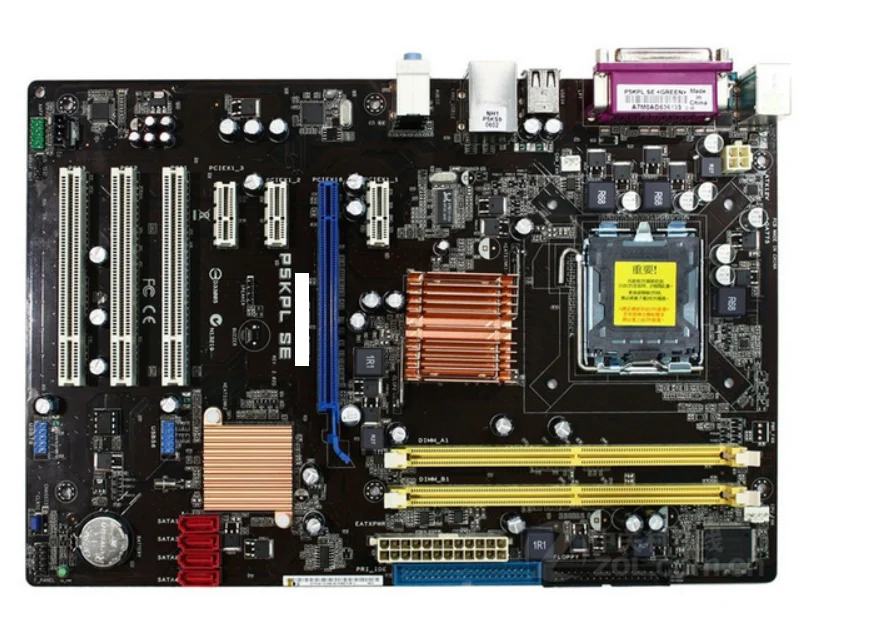 original motherboard for P5KPL SE DDR2 LGA 775 Core Pentium Celeron 4GB G31 Desktop Motherboard | Motherboards