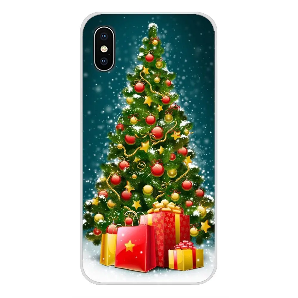 Чехлы из ТПУ для Oneplus 3T 5T 6T Nokia 2 3 5 6 8 9 230 3310 1 7 Plus 2017 2018 с новым годом счастливой елки |