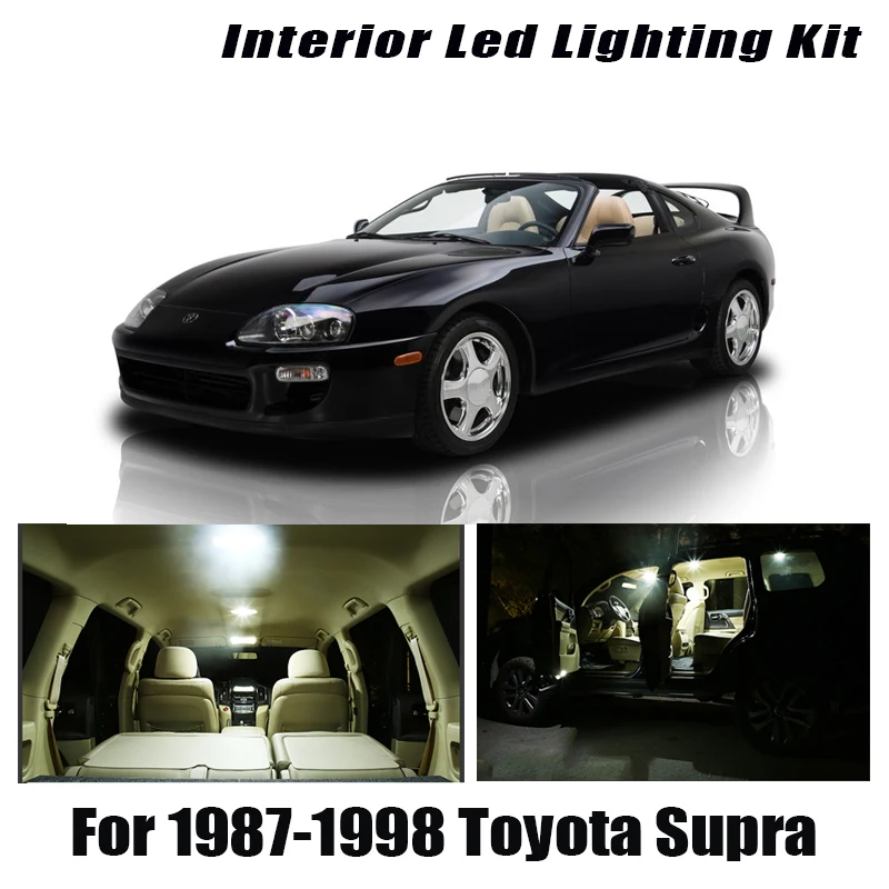Canbus для Toyota Supra 1987-1996 1997 1998 автомобиля светодиодный внутренний Купол Карта
