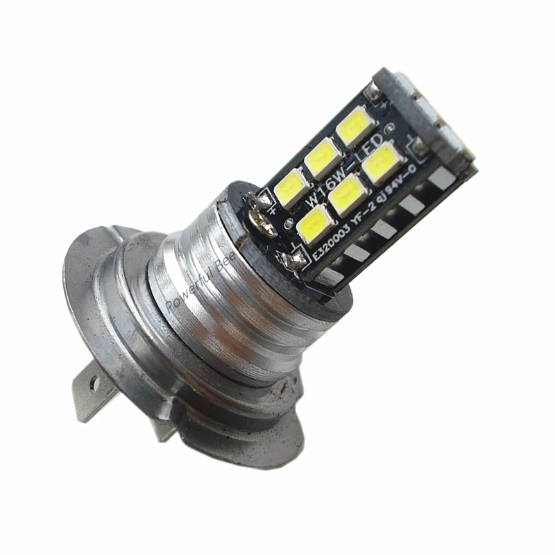 2 x H7 7 5 Вт холодный белый свет 2835SMD светодиодный автомобильные Противотуманные