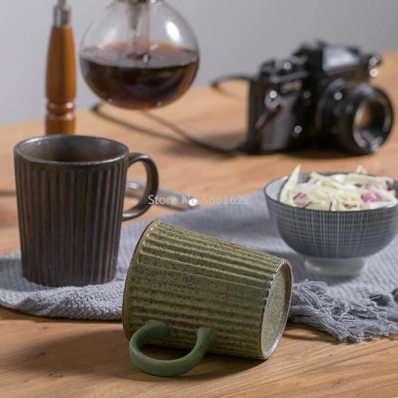 Винтажная креативная кофейная чашка фарфоровые офисные Японские чайные чашки с