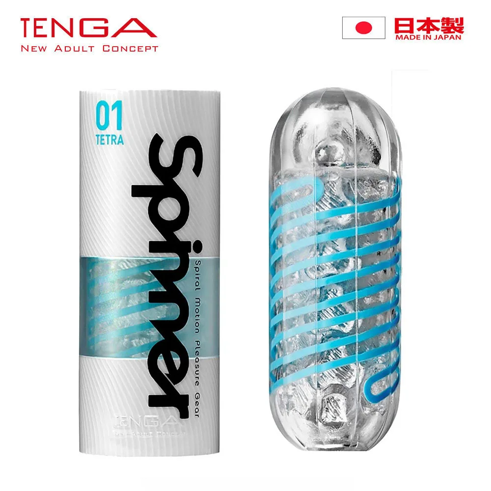 TENGA SPINNER TETRA Male Masturbation SPINNER - 01 TETRA Pussy Sex Toys For Men Vagina Real Pocket Pussy Masturbator Artificial new 5 type anime silicone real pussy japan real vagina fake pussy male masturbator realistic artifical vagina sex toys for men