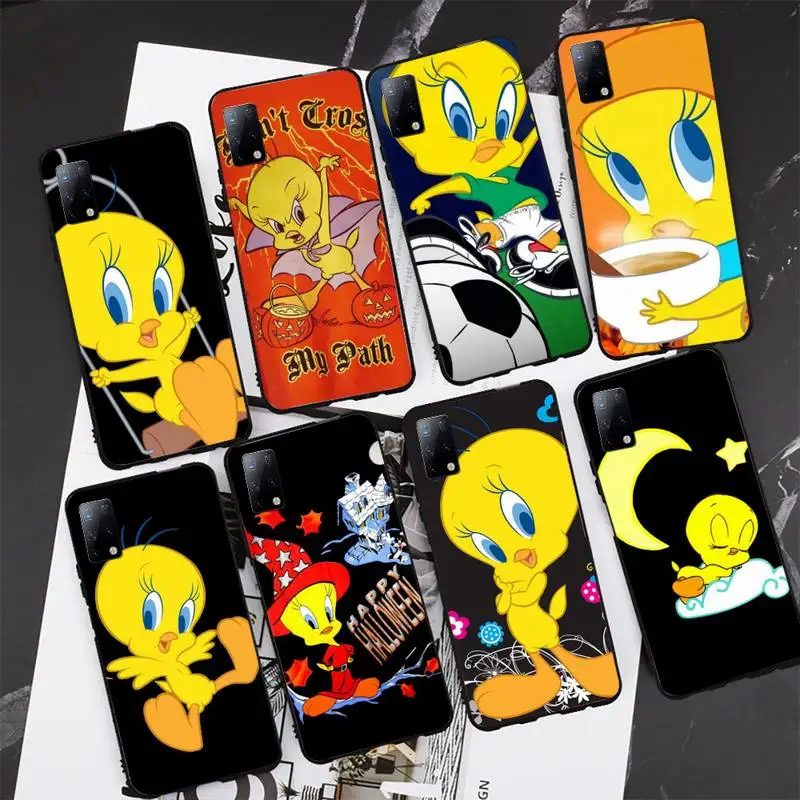 

Cartoon Tweety Bird Piolin Phone Case for Samsung A71 A80 A91 A01 A02 A11 A12 A21S A31 A32 A20E M10 M11 M20 M30 M31S M21 cover