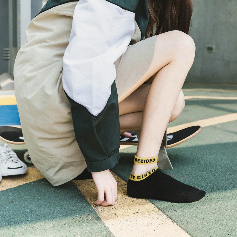 Новинка 1 пара женские хлопковые шелковые короткие носки в Корейском стиле яркие