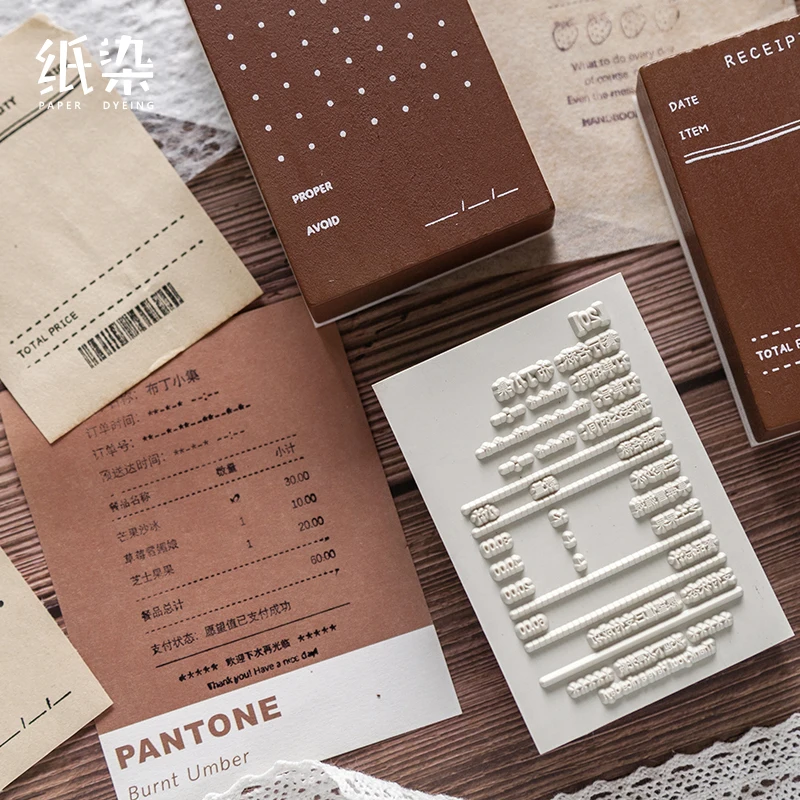 Штамп для скрапбукинга/фотоальбома деревянный декоративная печать мм|Бейджи и