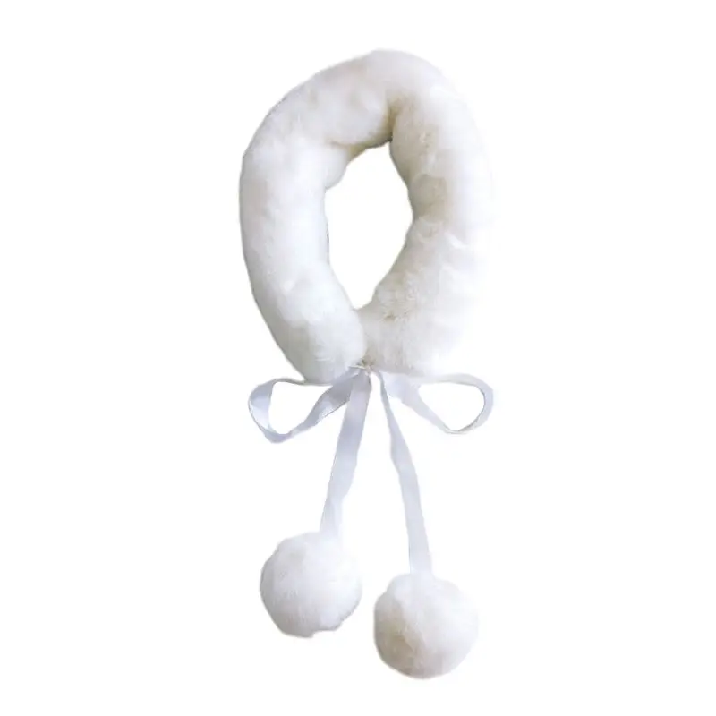 Женский утепленный воротник из искусственного меха норки с воротником шарфом