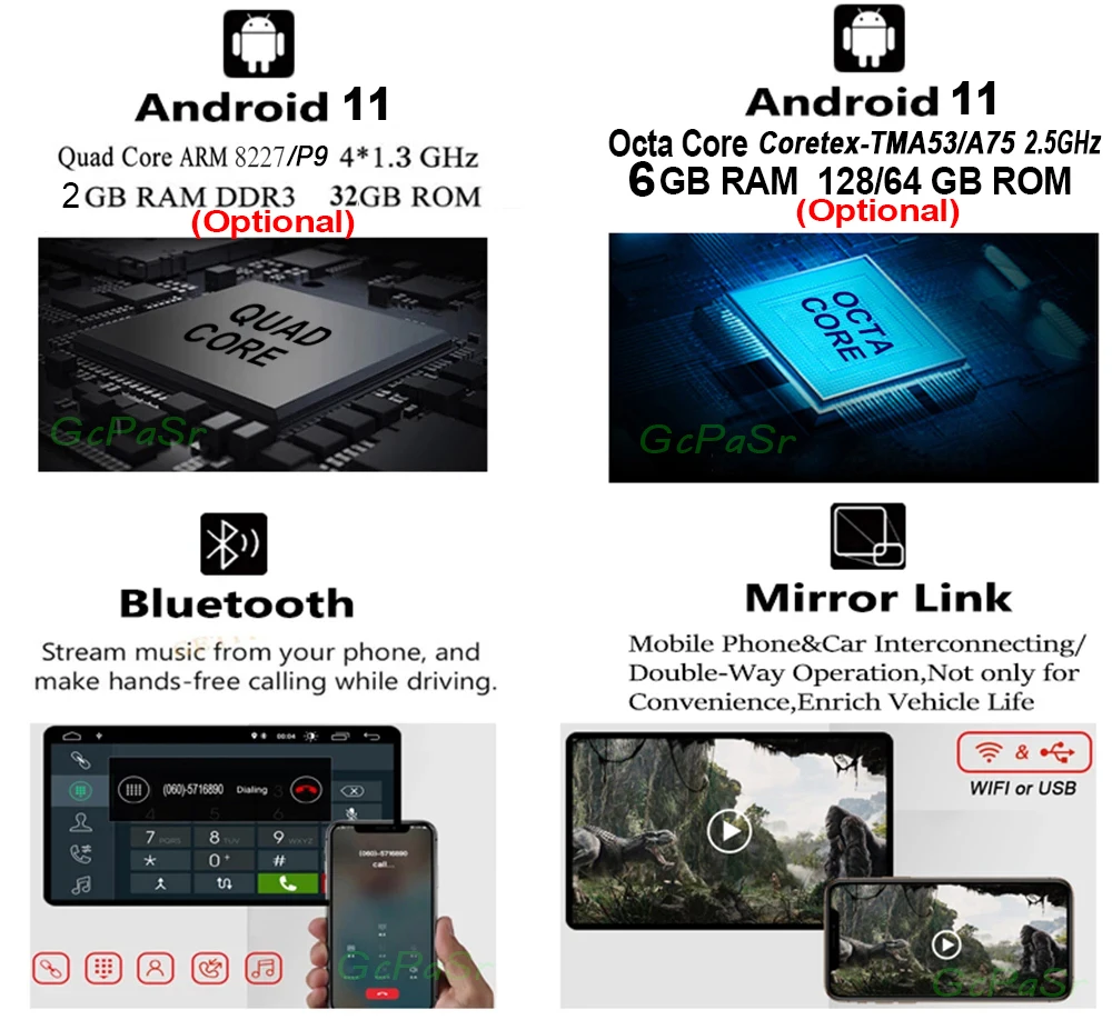 9'' CARPLAY Android 11 For Buick LaCrosse LA 2009 - 2013 Car Radio Multimedia Video Player Navigation Stereo Monitor GPS BT WIFI купить