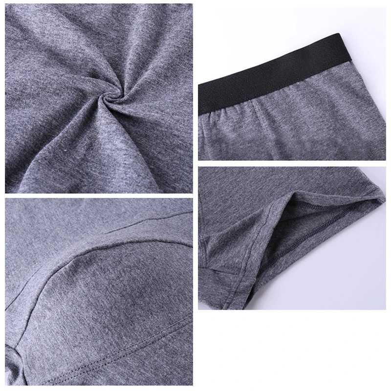 4/iPhone 7 Plus/8 шт. мужской хлопковое нижнее белье Для мужчин трусики-боксеры Дышащие