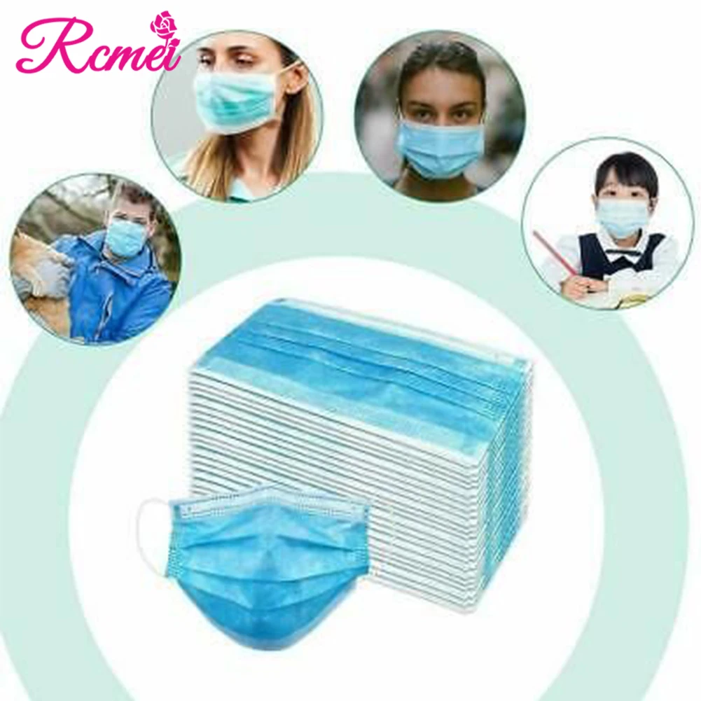 Детские маски для лица 3-слойные одноразовые Earloop полипропилен защиты ваших детей