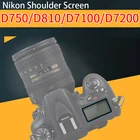 BIZOE плечевой экран пленка SLR камера для Nikon D750 D810D7100D7200 D7500 D500D850 фотоаксессуары