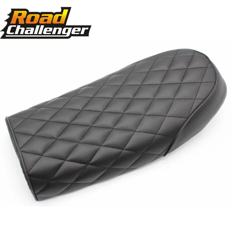 Универсальное плоское изготовленное на заказ винтажное седло для кафе-рейсеров