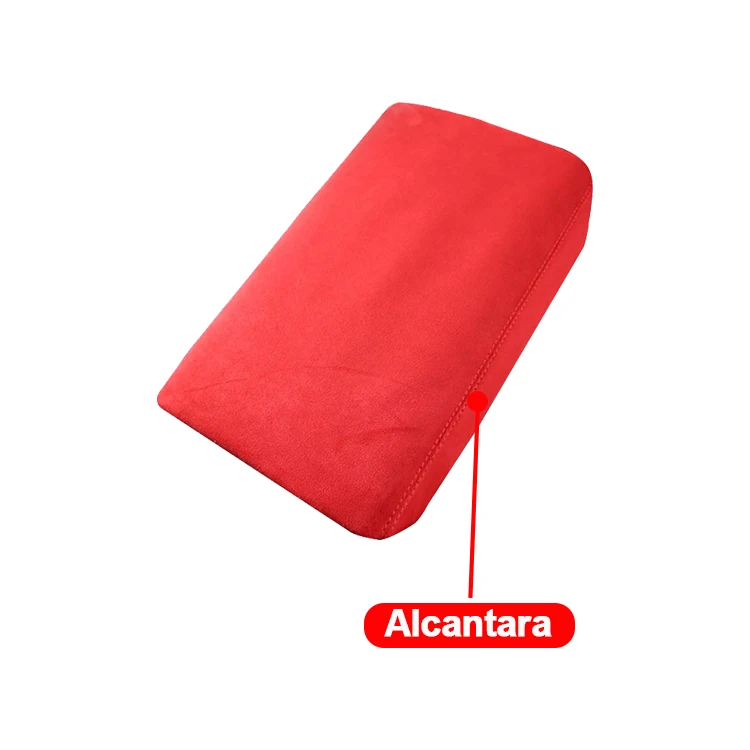 

Interior Accessories Automobiles Armrest Cushion Protector Mat For Tesla Model 3 Central Control Alcantara Cover Car Styling