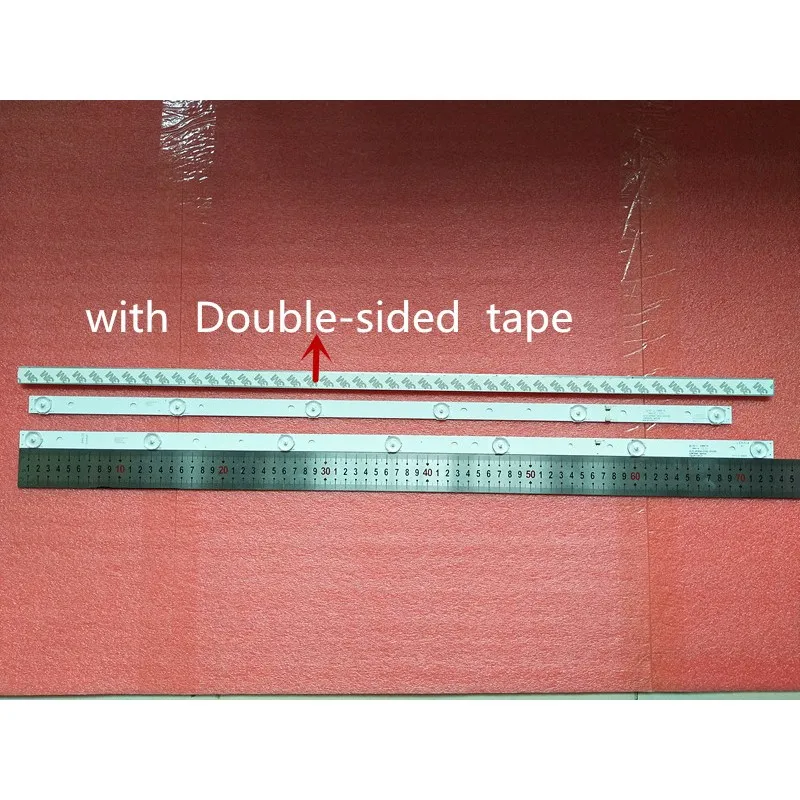 

1Set=3 pieces 6/7lamps for led backlight LED39C310B JS-D-JP3920-061EC(51230) JS-D-JP3920-071EC(51230) E39F2000 MCPCB 73CM