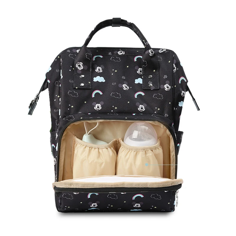 Рюкзак для мамы Микки Маус многофункциональная Вместительная дорожная сумка на