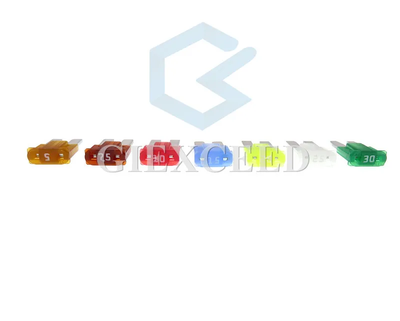 Автомобильные предохранители Micro2 14 шт. 5 А 7 10 15 20 25 30 для Ford Mondeo Dodge JEEP