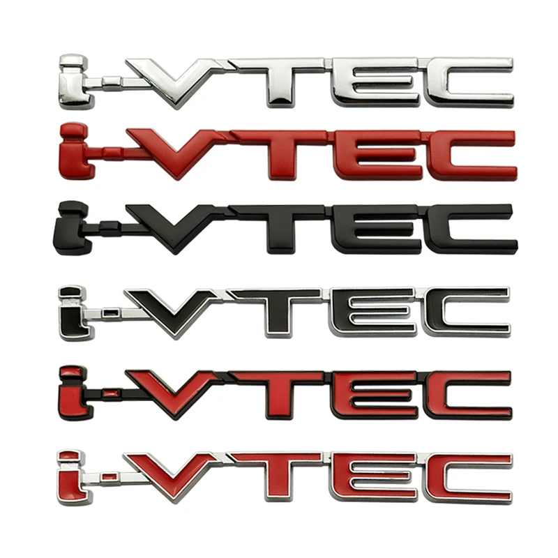 3D металлический VTEC логотип эмблема значок Автомобильная наклейка Доберман для