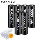 Аккумуляторы PALO Ni-MH, 100% в, AA, 1,2 ма ч, 6 шт., 2 А