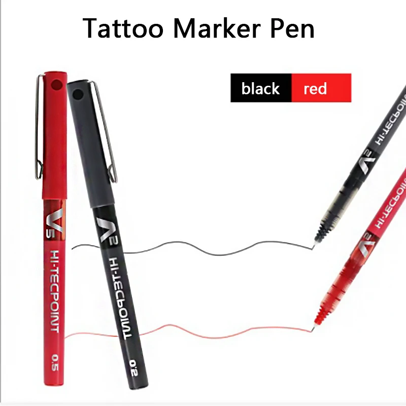 Новый татуировки Водонепроницаемый полу Перманентная Татуировка Маркер для