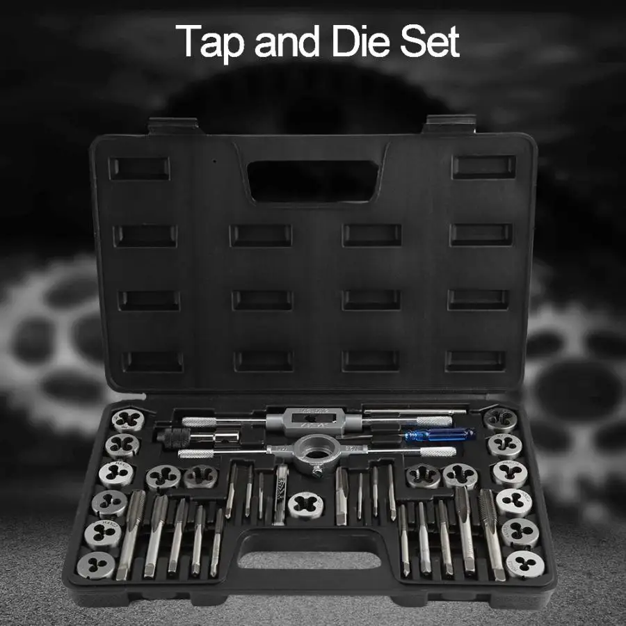 40 шт. набор гаечных ключей и ключей|Метчик с резьбой| |