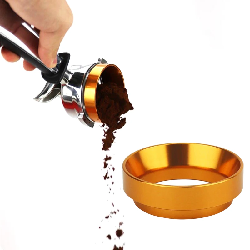 

Aluminum IDR Intelligent Dosing Ring For Brewing Bowl Coffee Powder Espresso Barista Tool For 58 Profilter Coffee Tamper