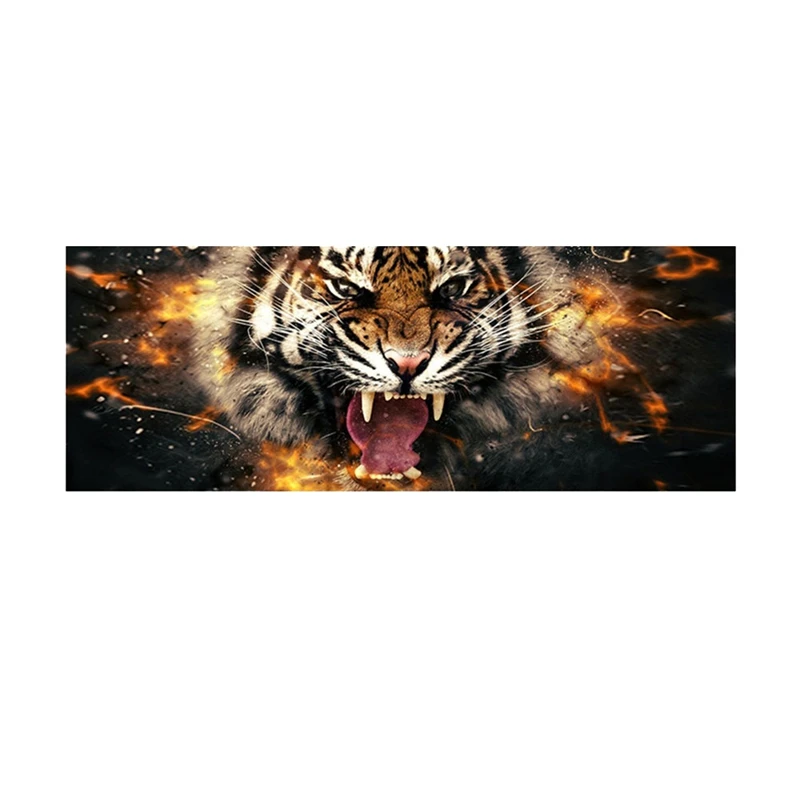

Tiger Pattern for Truck Jeep Suv Pickup 3D Rear Windshield Decal Sticker Decor Rear Window Glass Poster 57.9 x 18.1 Inch