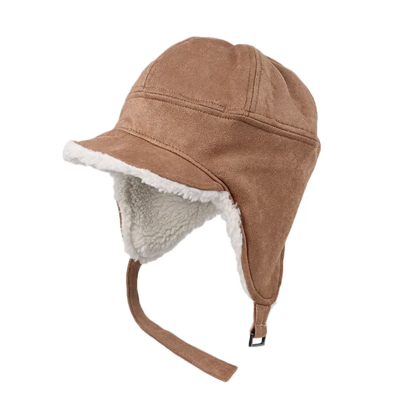 

Winter Hats For Women Warm Hat Girl Cute Riding Windbreak Hat Earmuff With Cashmere Warm Cap Russian Hat Skiing Ear Protection