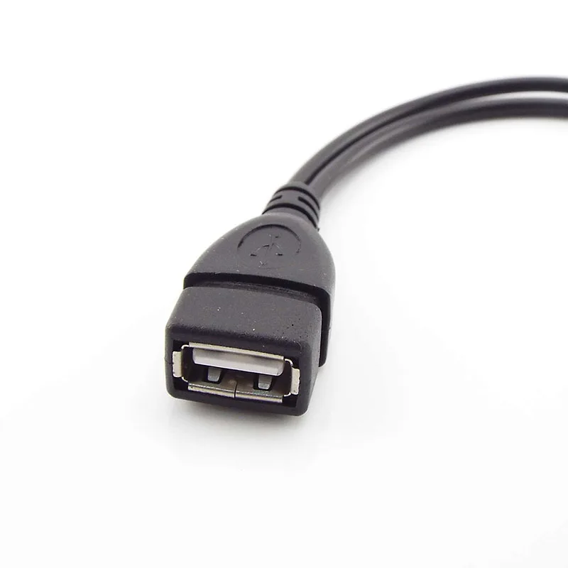 2 в 1 микро-USB OTG кабель Хост Мощность Y-образный сплиттер USB адаптер к Mirco