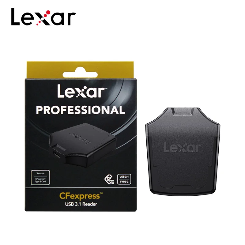 100% Оригинальный кардридер Lexar CFexpress Type B USB 3 1 высокоскоростной Профессиональный
