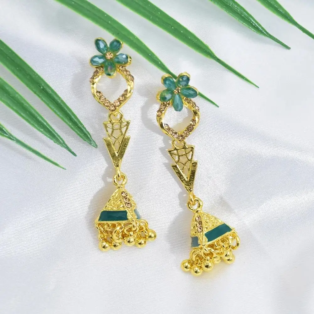 2020 Женские Висячие серьги-подвески из Индии с длинной кисточкой тибетская