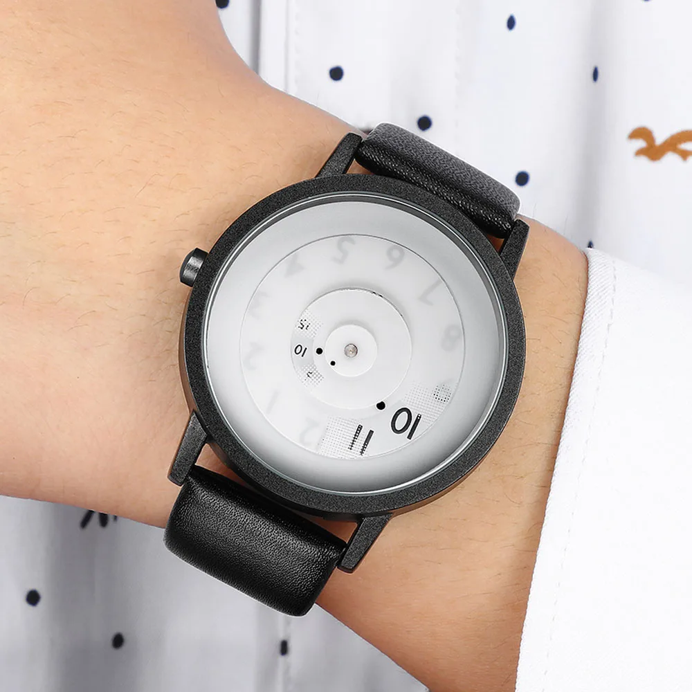 

Luxury Brand Men Watches Leather Strap Quartz Watches New Fashion Creative Watches Casual Male Clock Relogio Masculino Gift