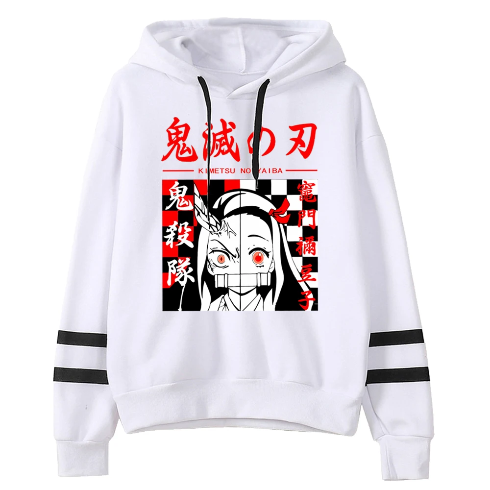 

Hot Japanese Anime Graphic Hoodies Men Kawaii Demon Slayer Harajuku Sweatshirt Unisex Male