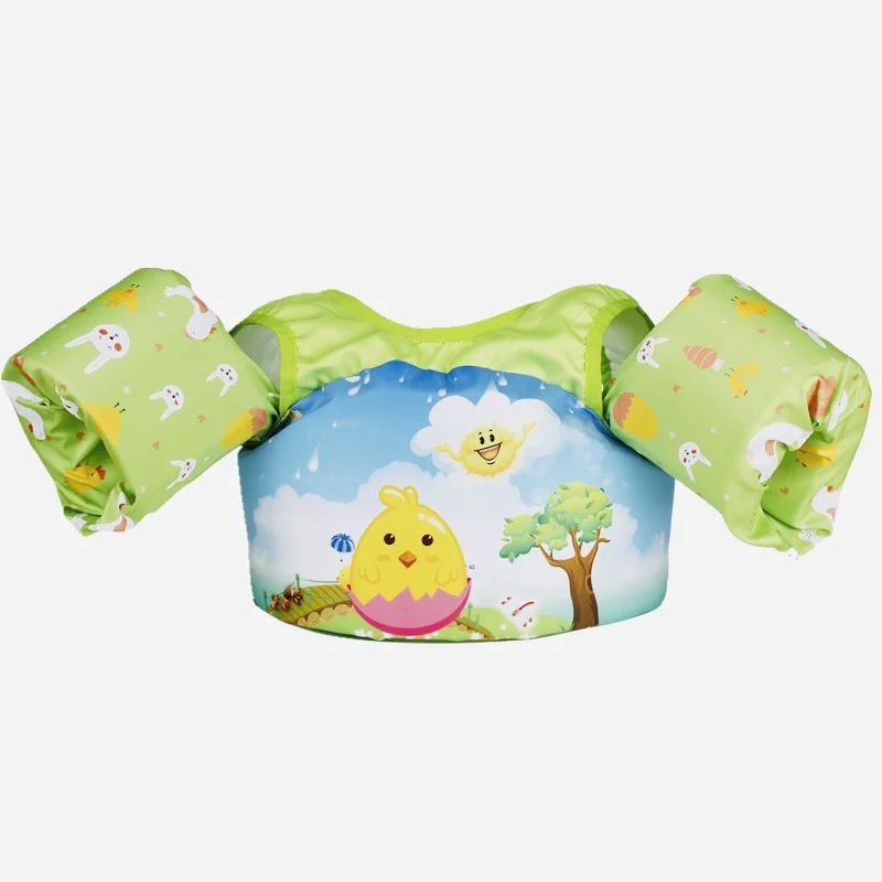 Chick Спасательный жилет детская одежда для купания wuit кольца для плавания Лидер продаж детский надувной спасательный жилет Детские аксессуары для бассейна для девочек - Цвет: Chick