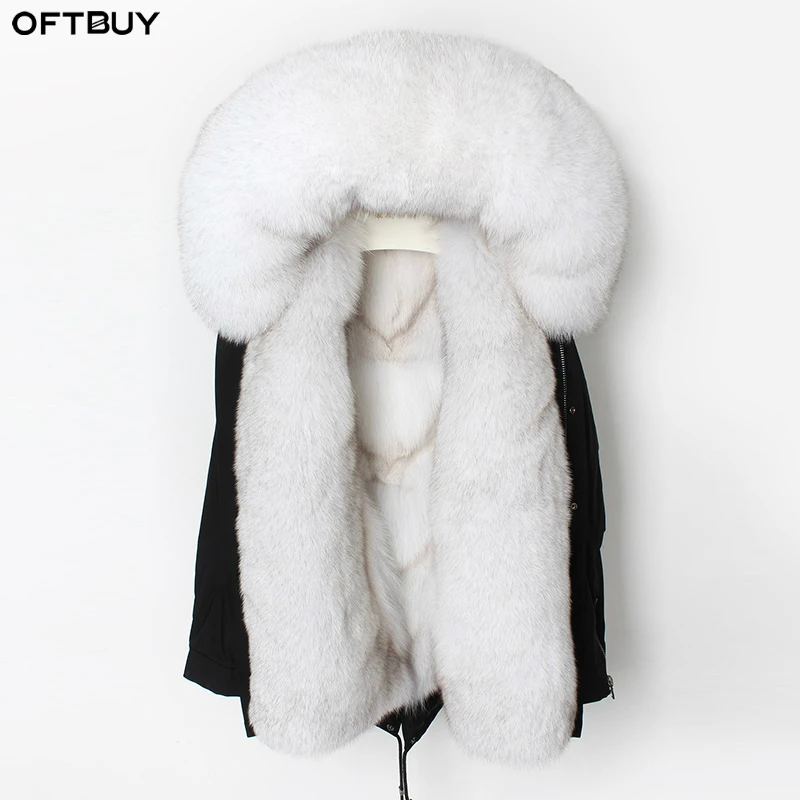 Женское пальто с капюшоном OFTBUY теплая уличная парка из водонепроницаемой ткани