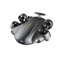 v6e v6 expert underwater drone six thruster diving drone rov 4k uhd vr flight fishing camera