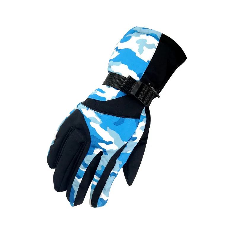 

Outdoor Mountain Climbing Sports Ski Gloves Mixed Colors Warm Gloves Men Riding Warm Gloves Waterproof