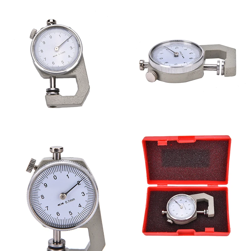 1 шт. прибор для измерения толщины металла 0 10 мм толщина циферблата датчик