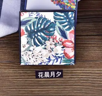 Новинка 50 шт. Весенняя бумажная коробка с цветами в качестве мыла свечи печенья